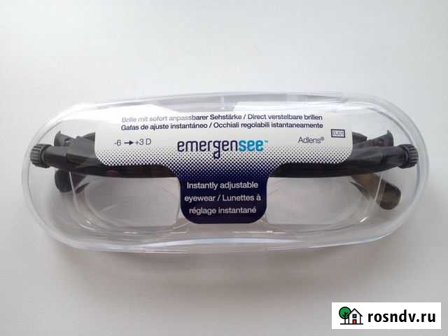 Очки Adlens с регулируемыми диоптриями Тамбов - изображение 1