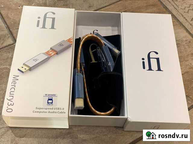 USB кабель iFi Audio Mercury3.0 Cable 0,5м Брянск - изображение 1