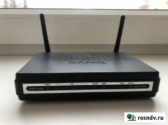 Wi-Fi роутер D-link DSL-2740U Череповец - изображение 1