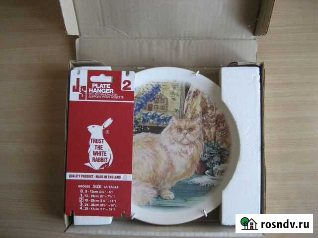 Тарелка настенная костяной фарфор. (Англия) Ангарск - изображение 1