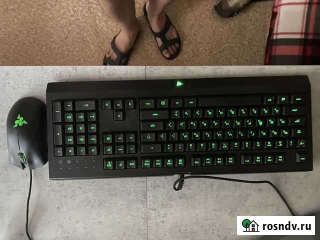 Игровая клавиатура и мышь razer Нижний Новгород - изображение 1