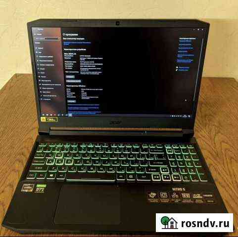 Супер ноутбук Aser nitro 5 Rtx 3070 Ryzen 7 5800H Можайск