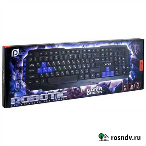 Клавиатура USB игровая Perfeo Robotic PF-031 Ростов-на-Дону - изображение 1