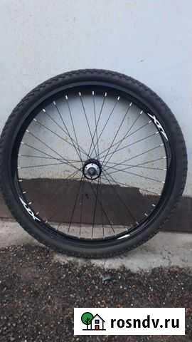 Новое переднее 26 колесо на пром подшипниках Красноярск - изображение 1