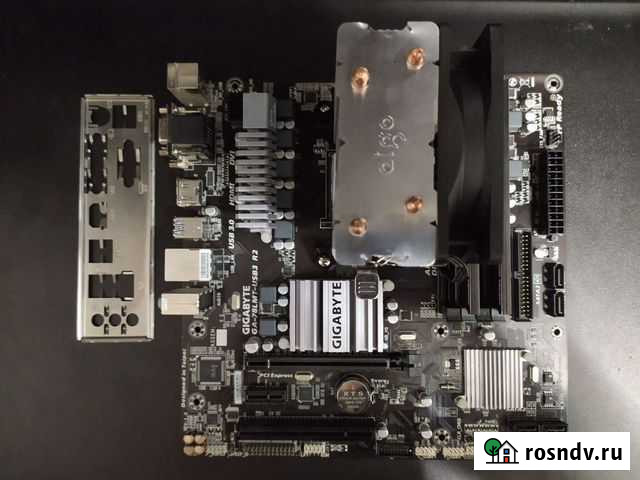 Игровой комплеш:Материнская плата+процессор+кулер+ Осташков - изображение 1