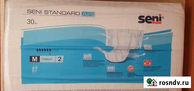 Подгузники для взрослых Seni,Tena размеры M,L Сочи - изображение 1