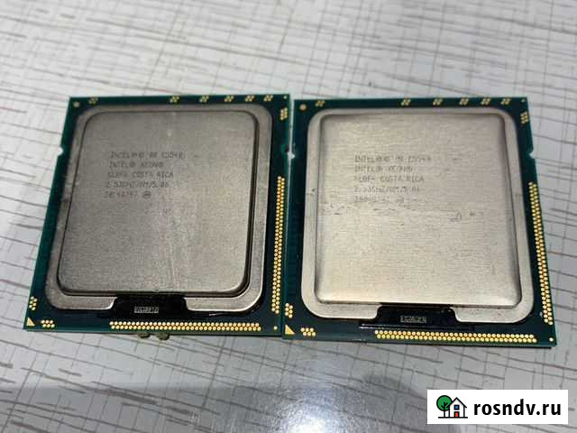 2 процессора xeon e5540 сокет 1366 Ульяновск - изображение 1