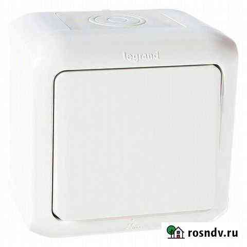 Выключатель Legrand Quteo проходной белый IP 44 ар Мытищи
