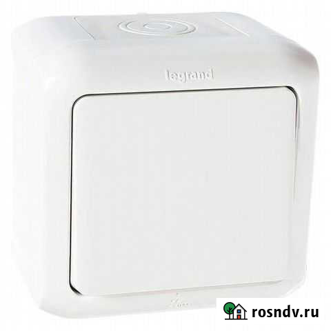 Выключатель Legrand Quteo проходной белый IP 44 ар Мытищи - изображение 1