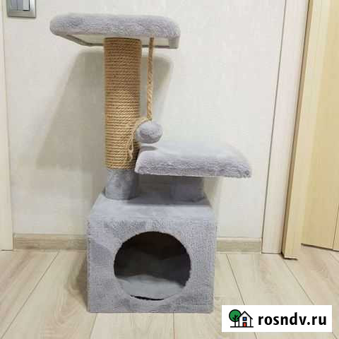 Домик для кошки с когтеточкой бу Мытищи - изображение 1