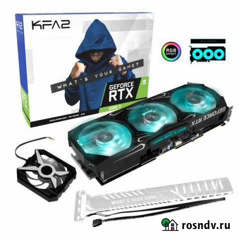 Видеокарта RTX 3080 ti KFA2 SG DNS Новая Сочи - изображение 1