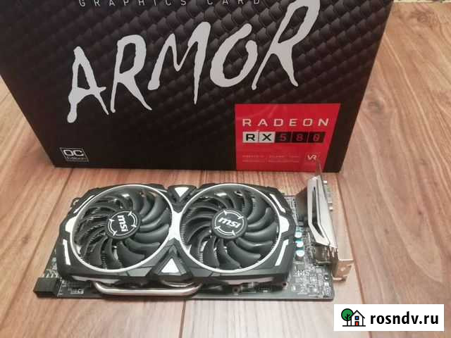 Видеокарта RX580 8GB Красноярск - изображение 1