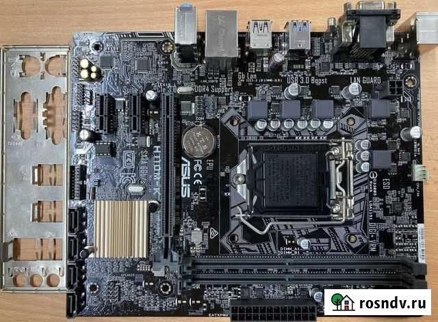 Материнская плата asus H110M-K S1151 Тюмень - изображение 1