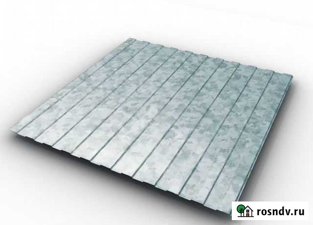 Профнастил (профлист) С8 (Цинк) Новоалтайск - изображение 1