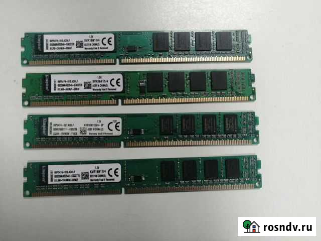 DDR3 4gb Kingston Старый Оскол - изображение 1