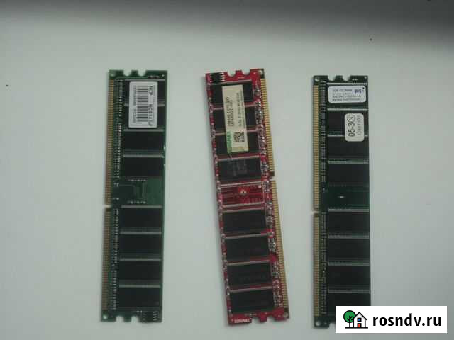 Оперативная память ddr1, 3 по 256 mb Азово - изображение 1