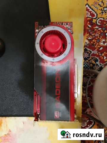 Видеокарта Radeon HD 4870 1gb gddr5 256bit донар Старый Оскол - изображение 1