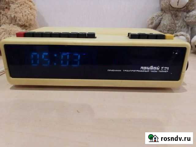 Радиоприемник селга309 СССР и прибой 201 с часами Кольчугино - изображение 1