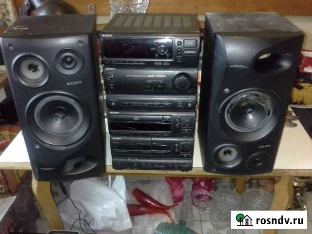 Музыкальный центр sony сони япония магнитола Ростов-на-Дону - изображение 1