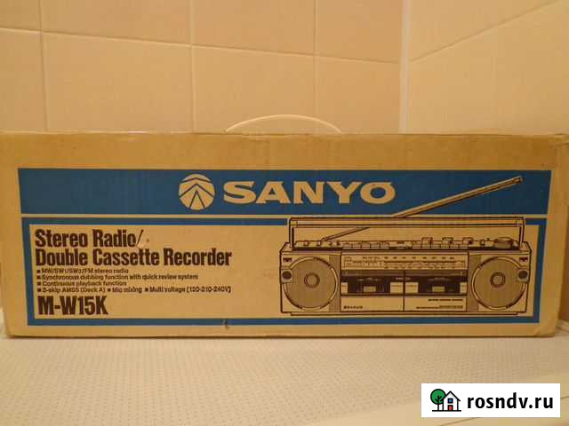 Магнитола Sanyo M-W15K Владимир - изображение 1