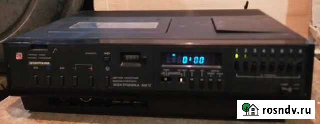Видеомагнитофон электроника вм 12 Котельнич - изображение 1
