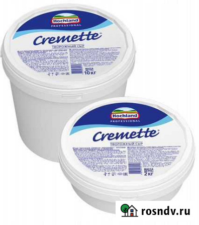 Сыр Hochland Креметте для кондитеров и сушистов Новокузнецк - изображение 1