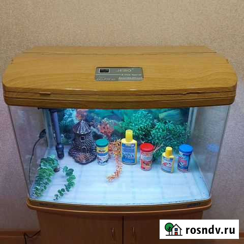 Аквариум джебо 375 на 150 лит с тумбой Барнаул - изображение 1