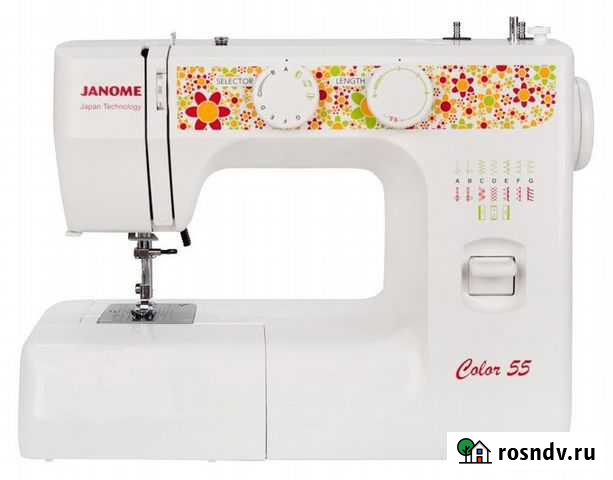 Швейная машина janome color 55 Калининград - изображение 1