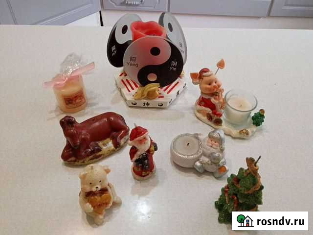 Свечи, подсвечники и наборы ароматические Нижнекамск - изображение 1