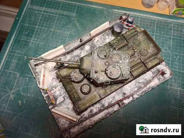 Диорама с танком Кв-5 Калининград - изображение 1