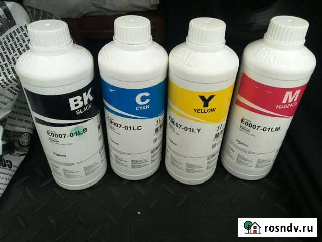 Чернила для принтера 1 литр Старый Оскол - изображение 1