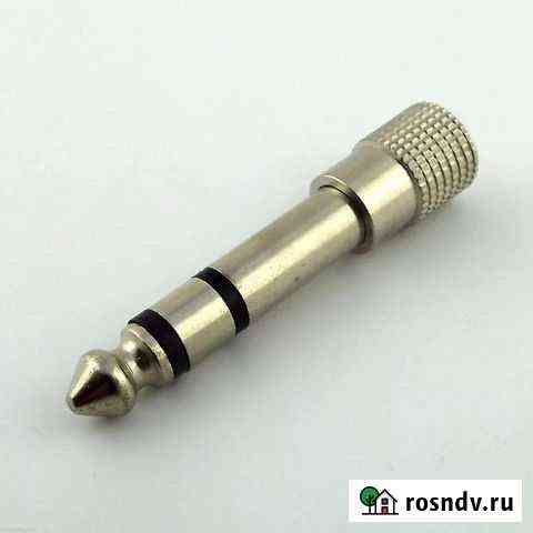 Аудио-переходник 6.3/3.5 и 3.5/2х3.5 и 3.5/3.5 Чебоксары