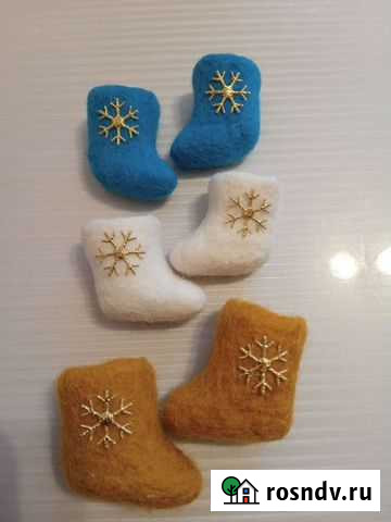 Сувенирные валенки.Оберег Орск - изображение 1