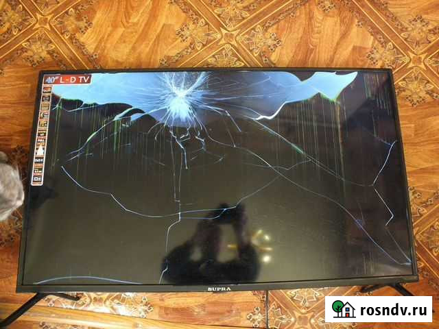 Телевизор supra STV-LC40LT0075F разбита матрица Прокопьевск - изображение 1