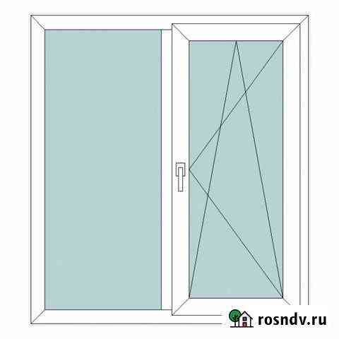 Окно пвх новое 1300х1360 Курган
