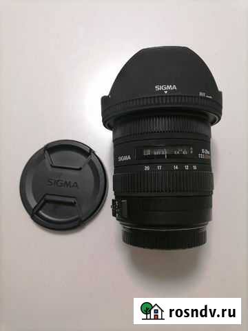Sigma Canon 10-20 f-3.5 (постоянная диафрагма) Алексеевка - изображение 1