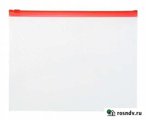 Папка-конверт на молнии А5, прозрачная Ханты-Мансийск - изображение 1