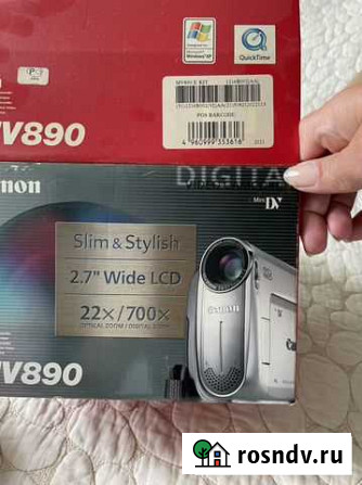 Видеокамера canonMV890 Екатеринбург - изображение 1