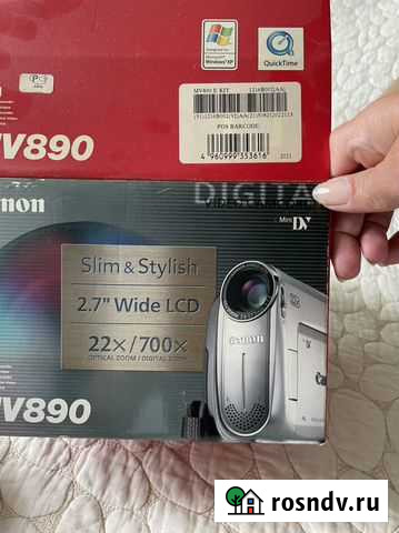 Видеокамера canonMV890 Екатеринбург - изображение 1