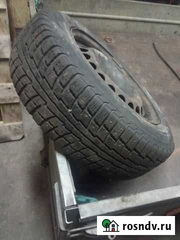 2 колеса зимние R16 Сясьстрой - изображение 1