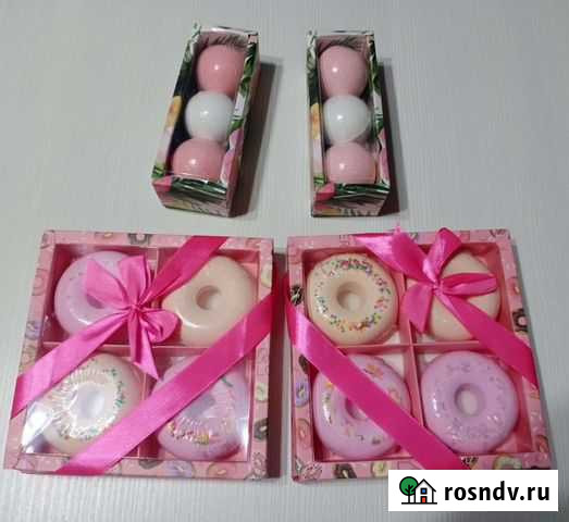 Подарки, бомбы для ванной, пончики Мурино - изображение 1