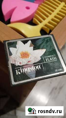 Карта памяти compact flash 4gb Сертолово - изображение 1