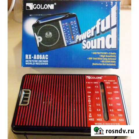 Радиоприемник Golon RX-606-607-608 Ростов-на-Дону - изображение 1