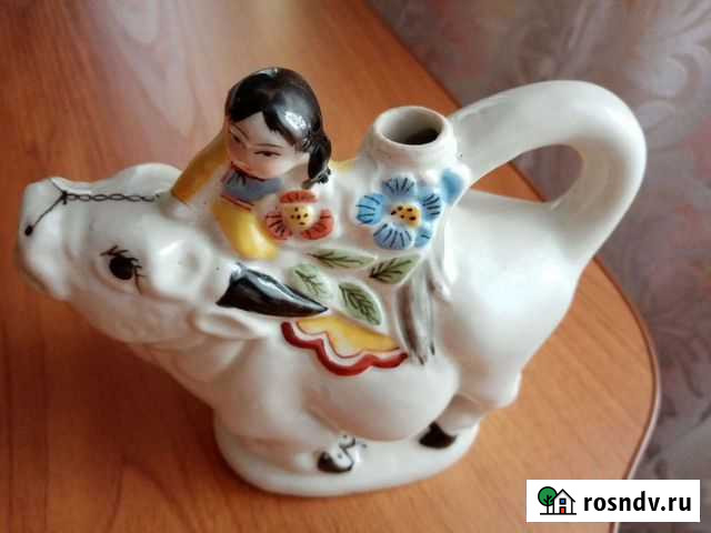 Графин в виде буйвола. СССР Бузулук - изображение 1