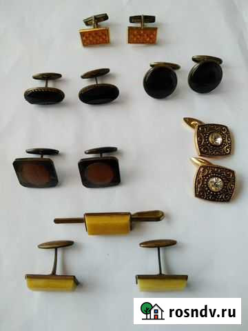 Запонки СССР Уфа - изображение 1