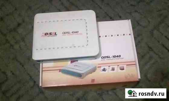 Модем qtech qdsl-1040 adsl 2+(без WI-FI) Нальчик