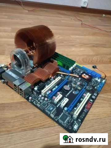 Asus ROG maximus formula комплект 775 Краснодар - изображение 1