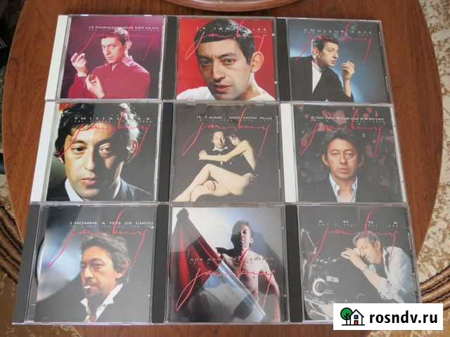 Serge gainsbourg Дискография на фирм. CD(1 Прессы) Петропавловск-Камчатский - изображение 1