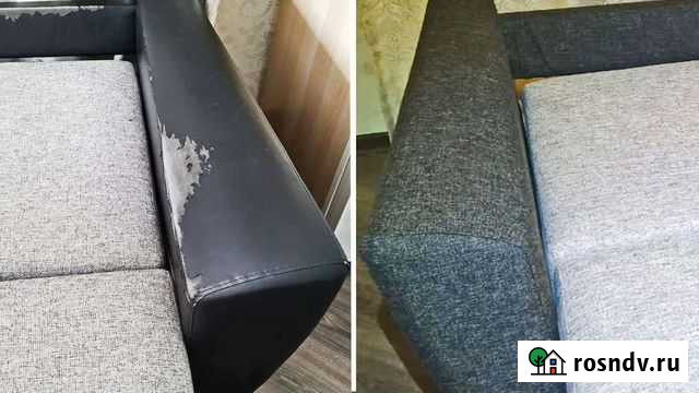 Перетяжка мебели,подлокотников, стульев, кресел Волжский - изображение 1