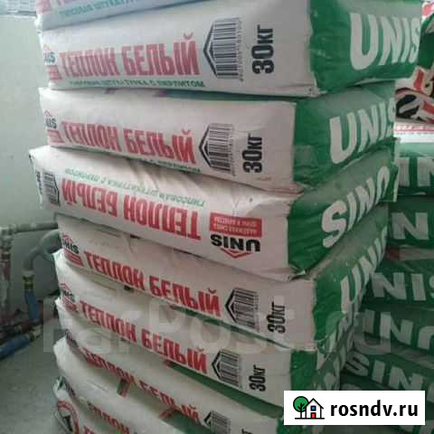 Штукатурка гипсовая Unis Tеплон 30кг белая Озёры - изображение 1